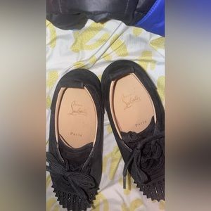 Mens Red Bottom Sneakers Size 7